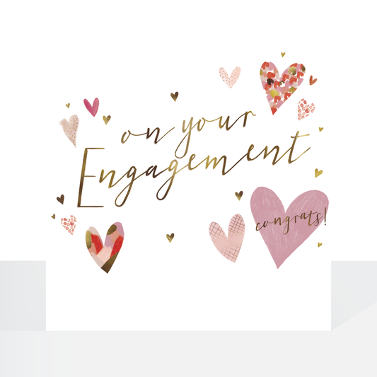 Hearts, On your engagement card