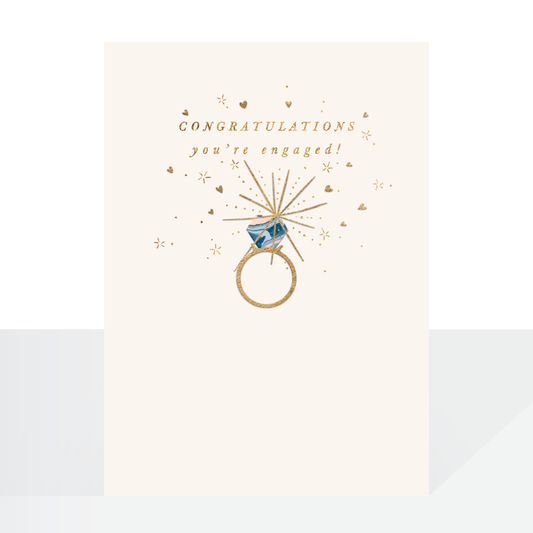 Congratulations, you’re engaged - card