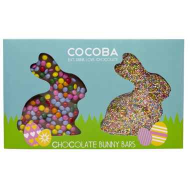 Cocoba chocolate bunny bars