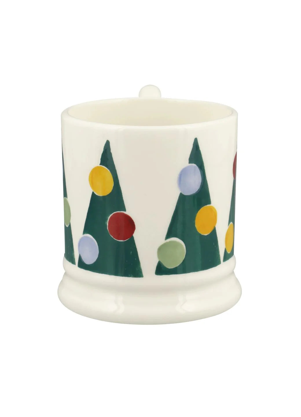 Christmas Polka Dot Trees half pint mug - Emma Bridgewater