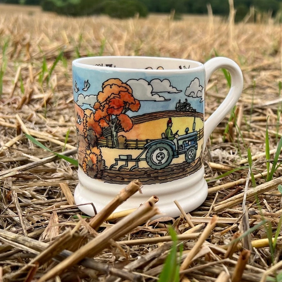 Baling + ploughing Emma Bridgewater half pint mug