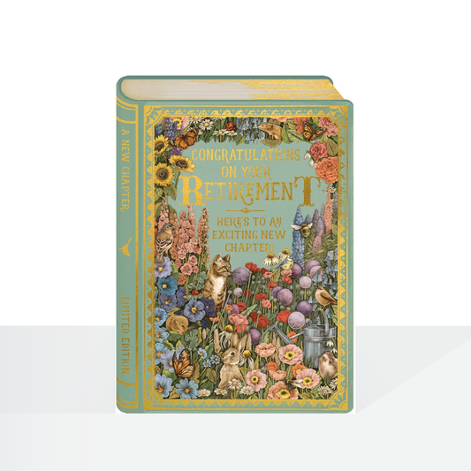 Retirement Storybook card - The Artfile