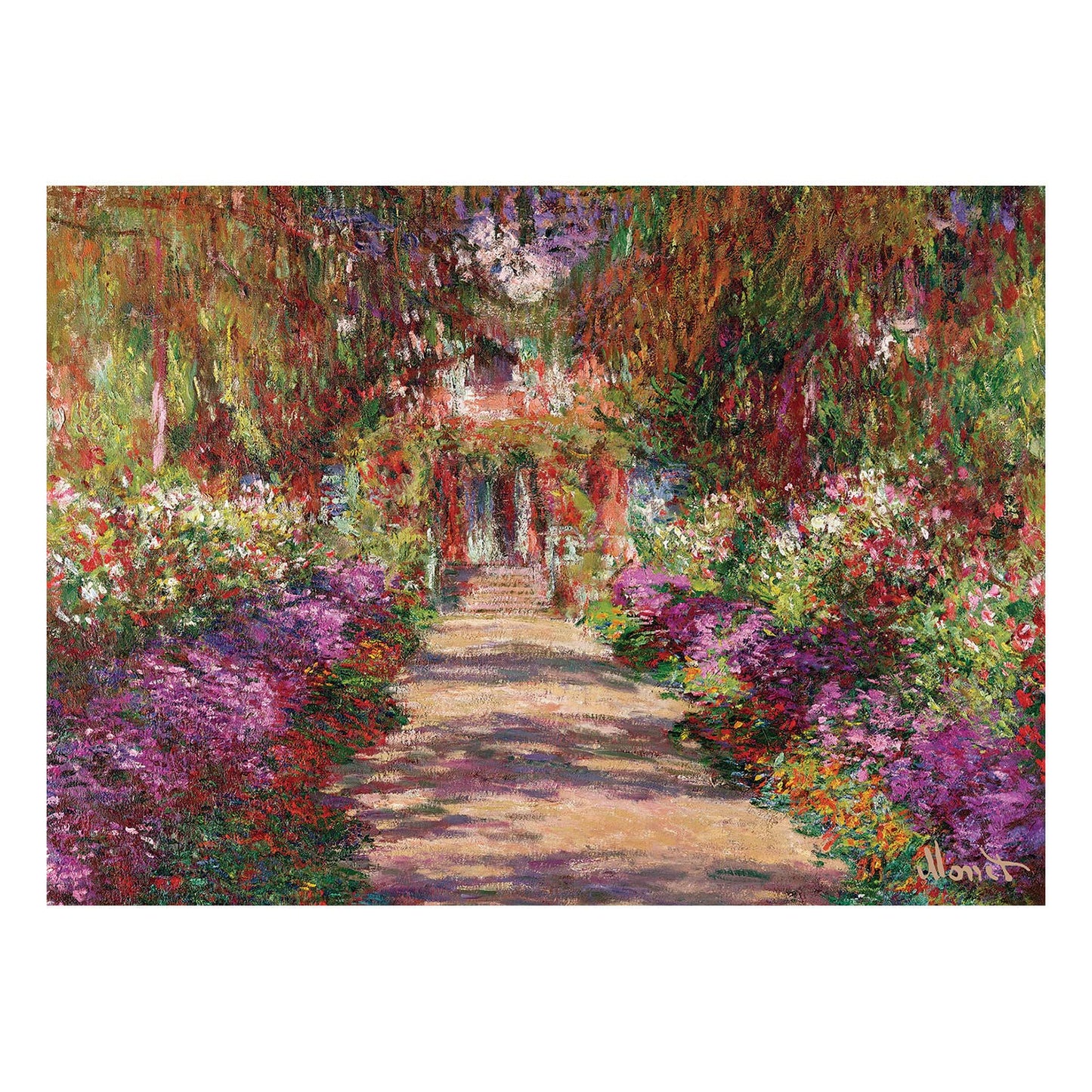 Fine Art Collection 1000 piece jigsaw puzzle - Monet