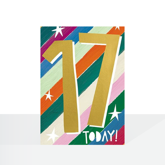 17 today gold stripes