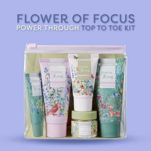 Flower of Focus Power Through Top to Toe Kit - Heathcote & Ivory