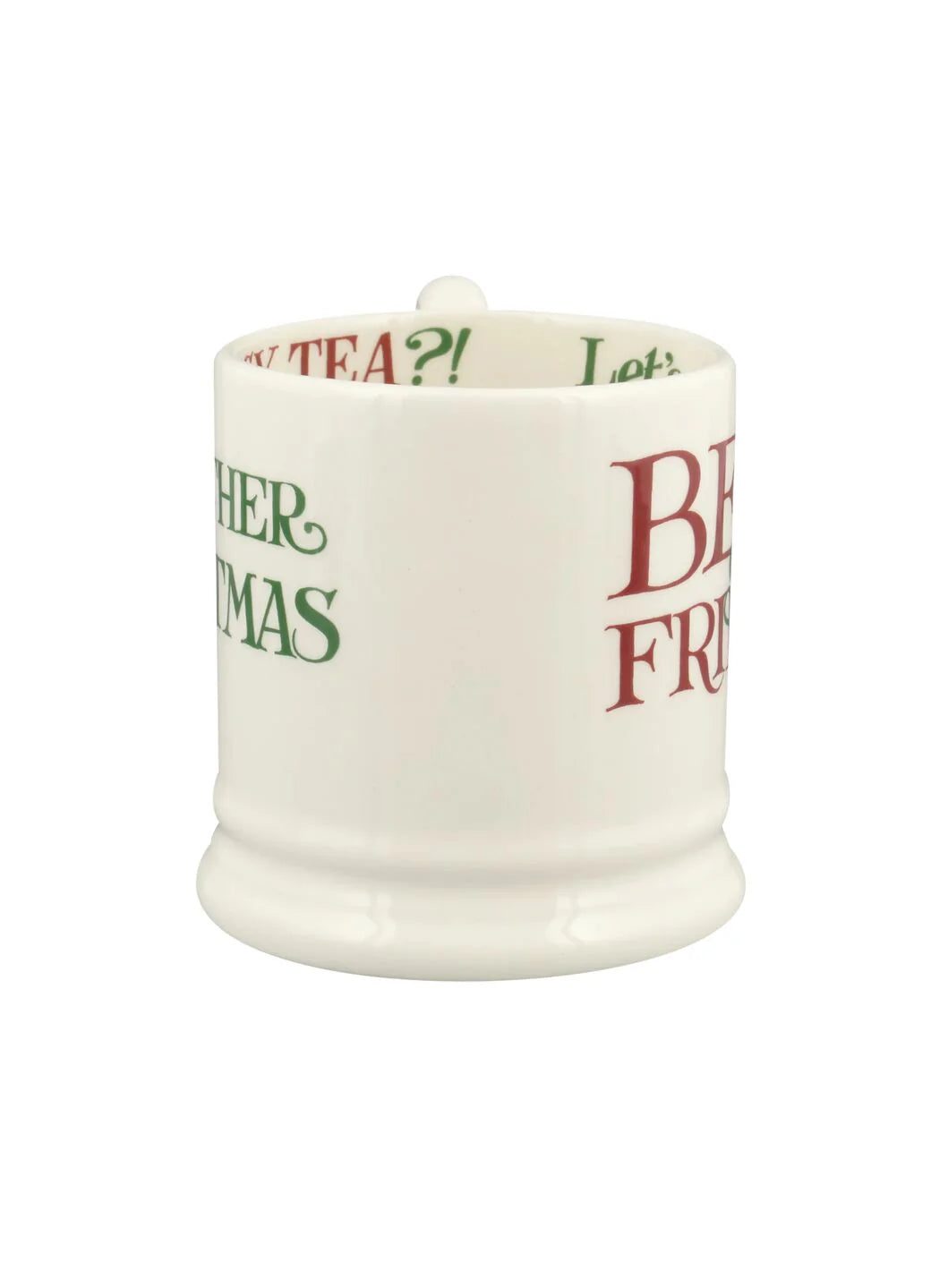 Christmas Toast Best of Friends half pint mug - Emma Bridgewater