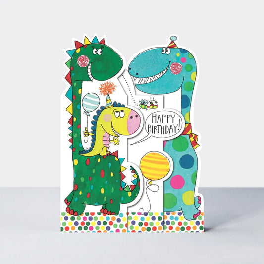 Dinosaur birthday card