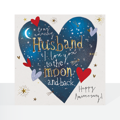 Amazing Husband Anniversary card