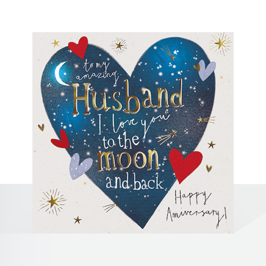 Amazing Husband Anniversary card