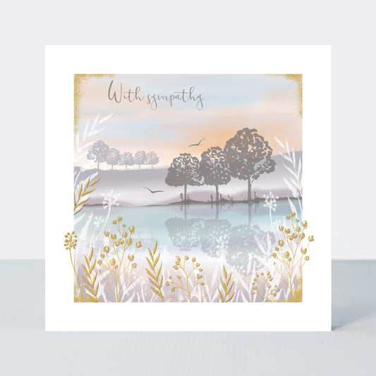 With sympathy - Rachel Ellen Gallery card