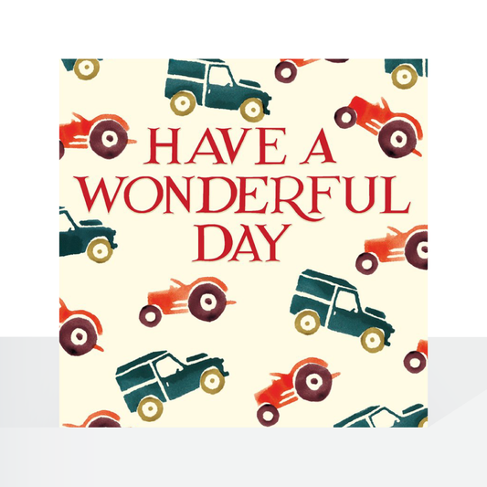 Wonderful day - Emma Bridgewater - country life card