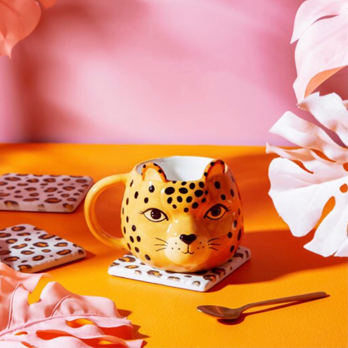 Sass & Belle ‘Leopard Love’ mug