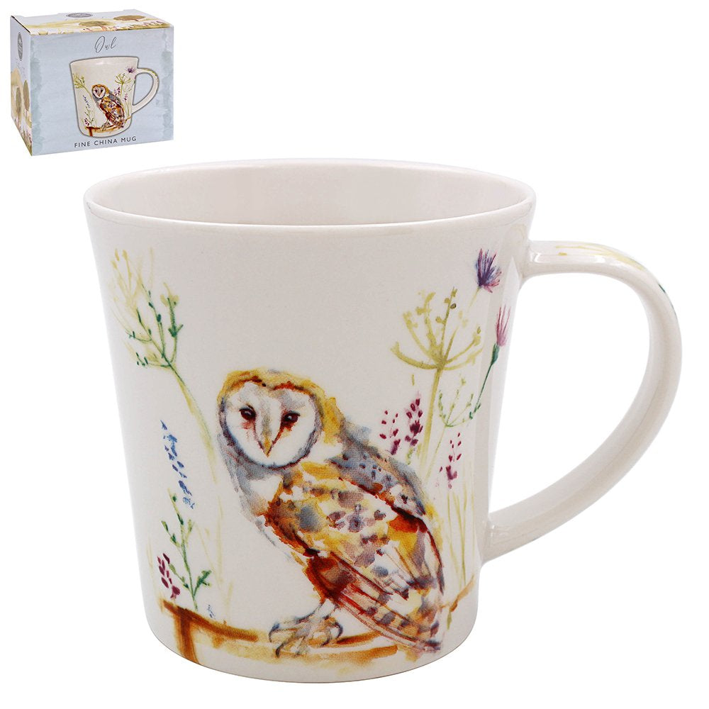 Feather + Fur “Owl” mug