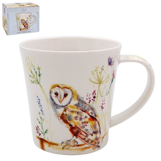 Feather + Fur “Owl” mug