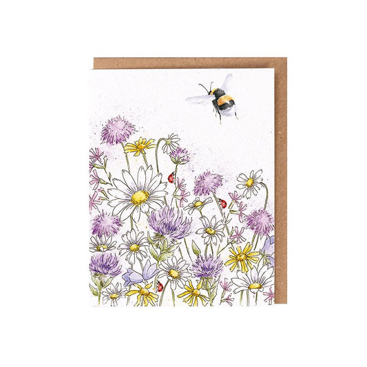 Just bee-cause, bumblebee - seed card