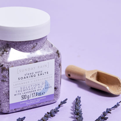 Sleep easy bath salts lavender