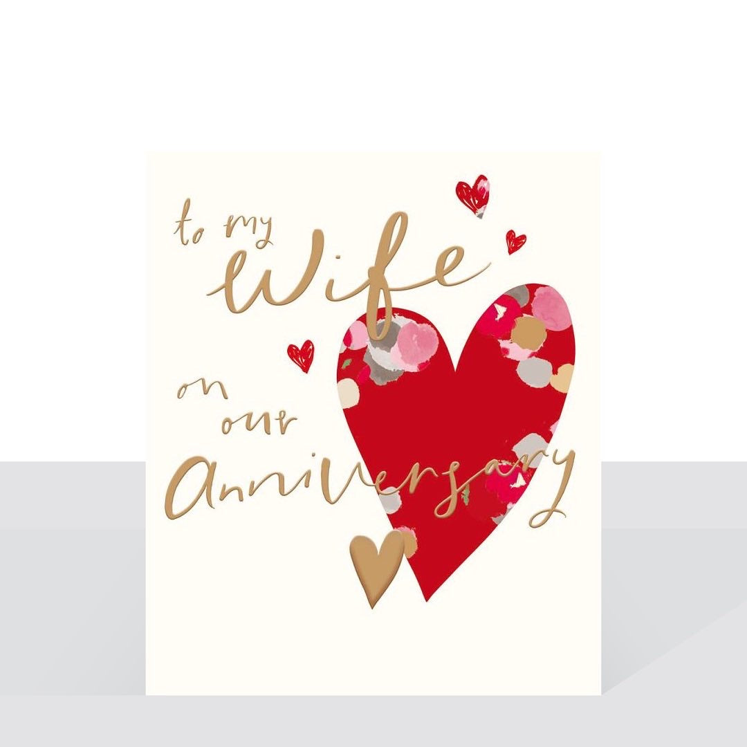 To my wife, anniversary card - Stephanie Dyment