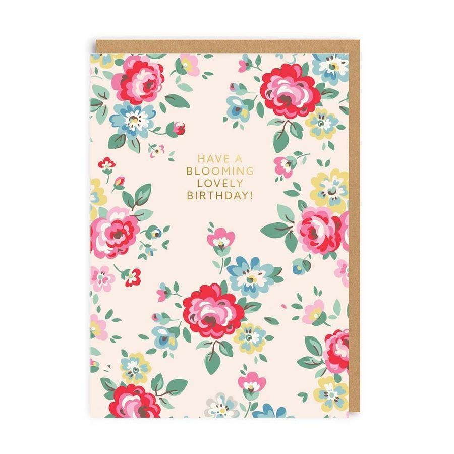 Have a blooming lovely birthday - Cath Kidston card