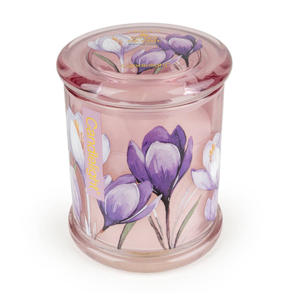 Large Glass Jar - Crocus & Sweet Orange 6pk