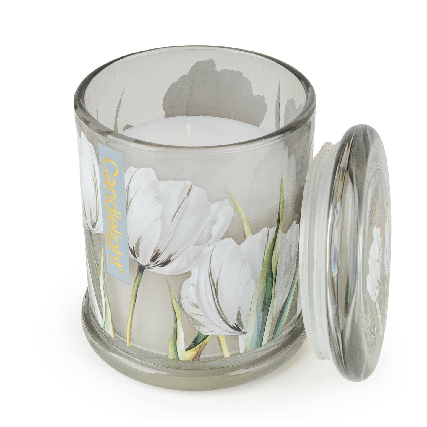 Large Glass Jar - White Tulip & Bergamot 6pk