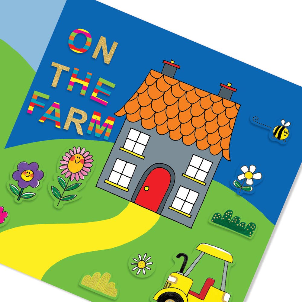 Sticker Scene Books - On The Farm