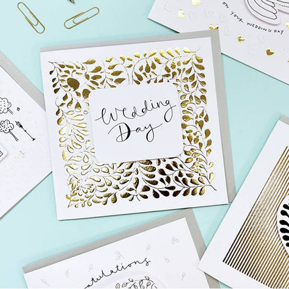 Paper Treasures - Wedding Day Greetings Card