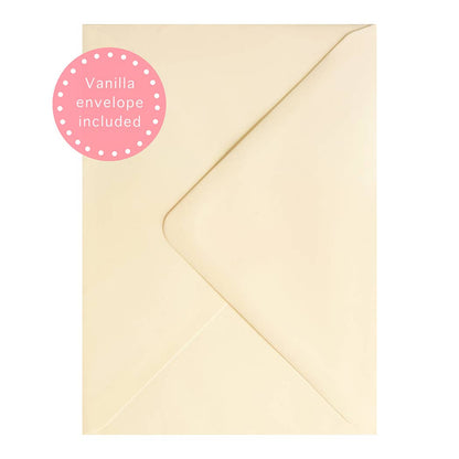 Door & Flowers | New Home Card