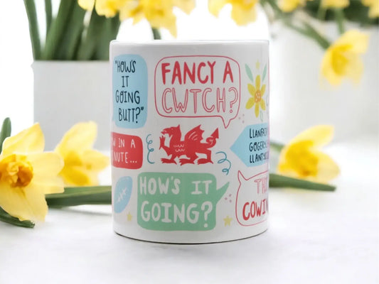 WALES Mug - Welsh Gift | Wales | Cymraeg