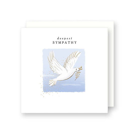 Deepest Sympathy - White Dove