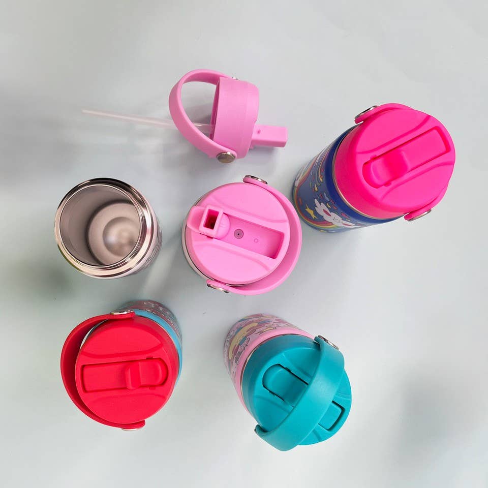 Kid's Stainless Steel Water Bottle - Dinosaur