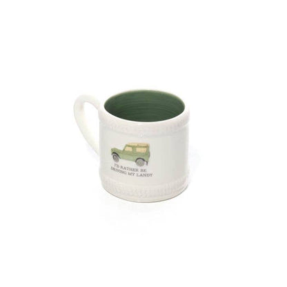 Farm Life Ceramic Mug With Embossed Landy & Box