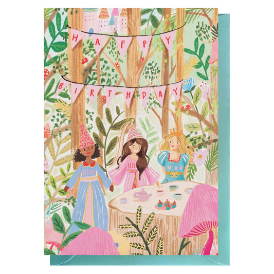 Birthday Princesses | Female Birthday | Child Birthday Card