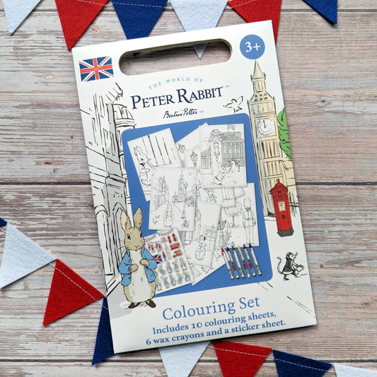 Peter Rabbit Out & About A5 Colouring Set