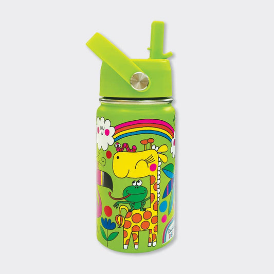 Kid's Stainless Steel Water Bottle - Jungle