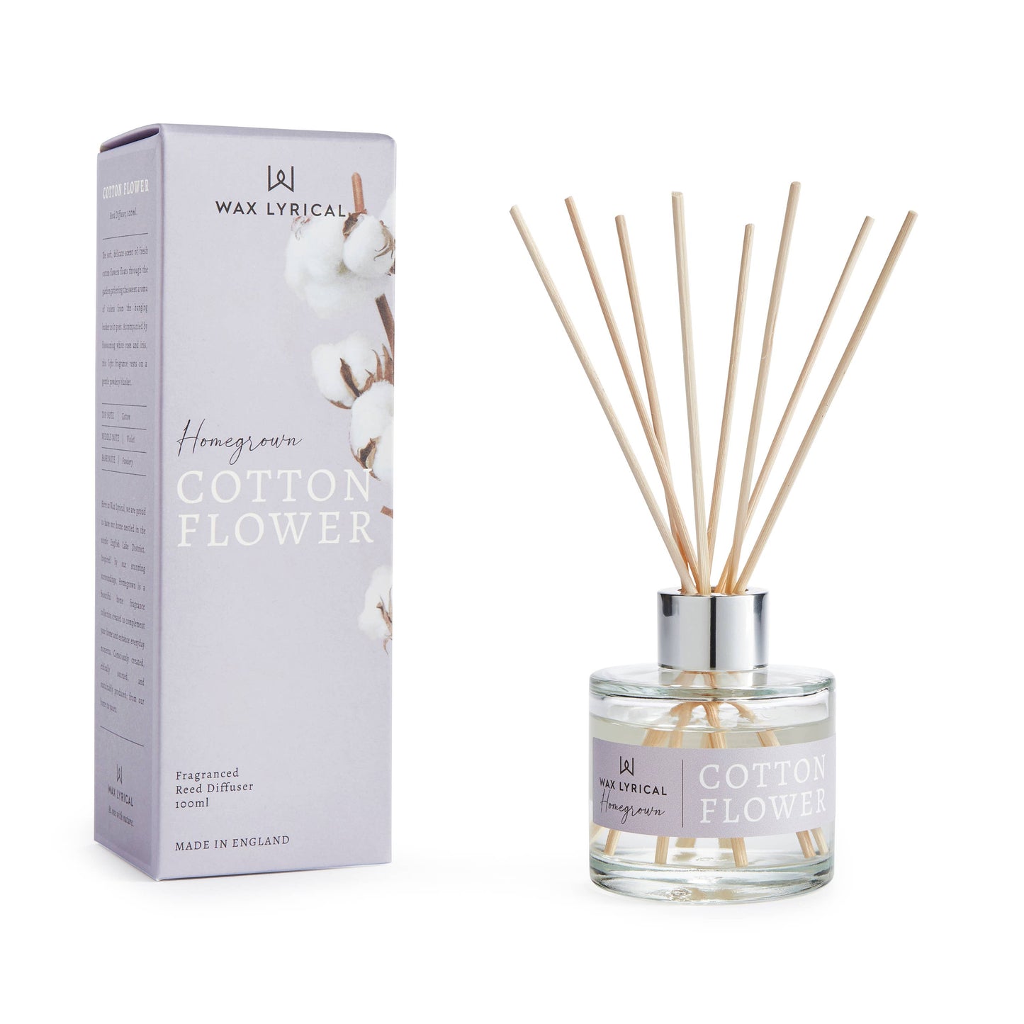 Homegrown Cotton Flower 100ml Diffuser