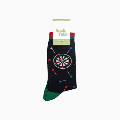 Darts Bamboo Socks in Black