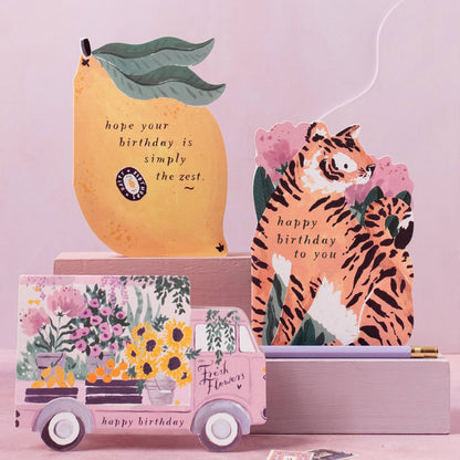 Tiger Birthday Cards | Tiger Cards | Animal Cards | Cards
