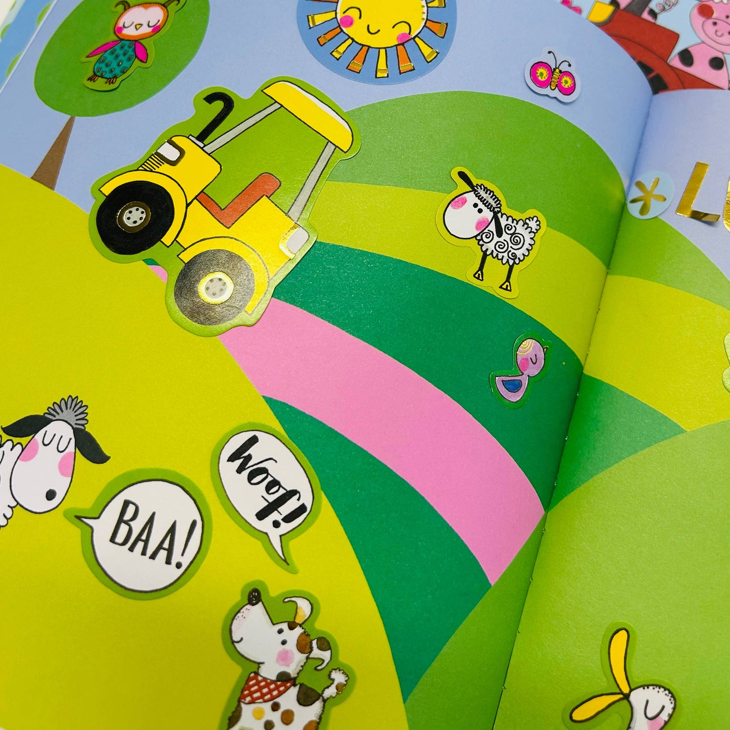 Sticker Scene Books - On The Farm