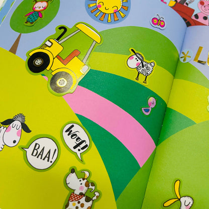 Sticker Scene Books - On The Farm