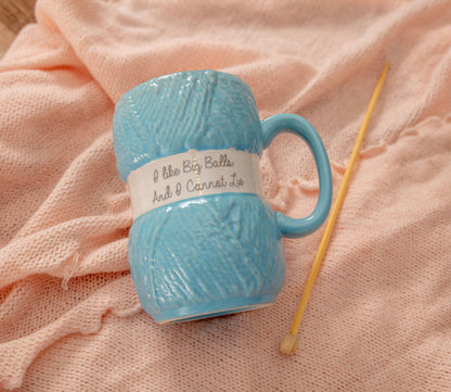 I Like Big Balls Knitting Mug - Knitting Gifts