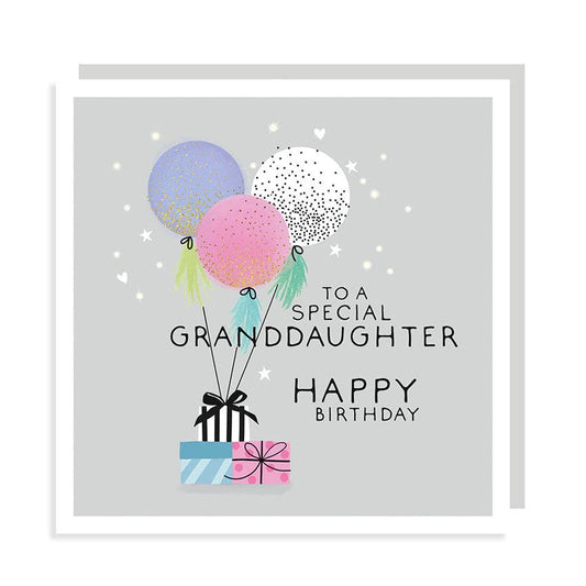 Happy Birthday to a Special Granddaughter - Party Balloons