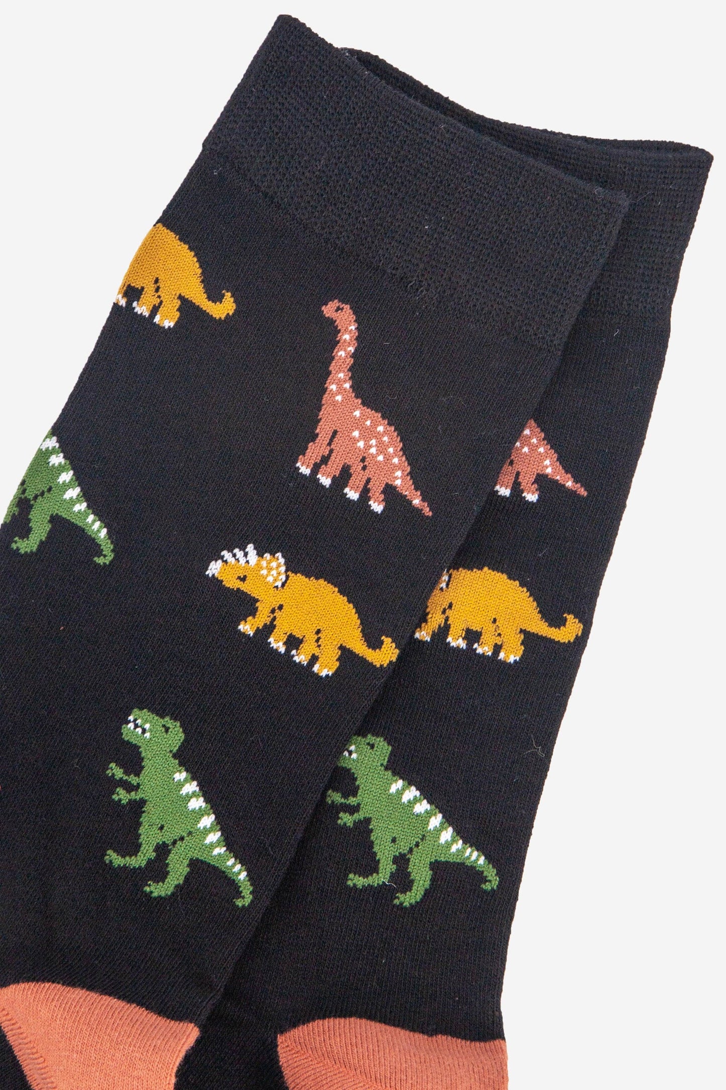 Men's Dinosaur Print Bamboo Socks