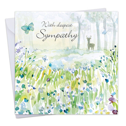 With Sympathy Card