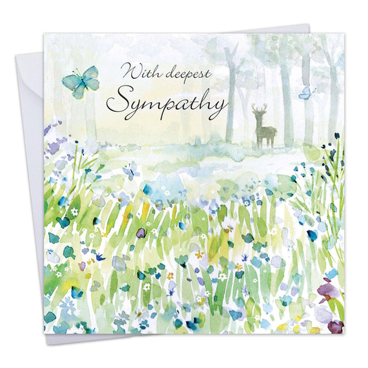 With Sympathy Card