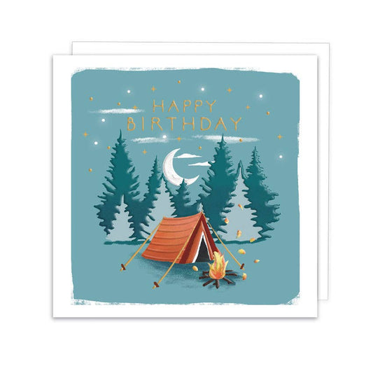Happy Birthday - Camping - Outdoors - Adventure