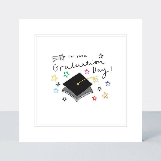 Pocket Rocket - Graduation Day - Cap - Greetings Card