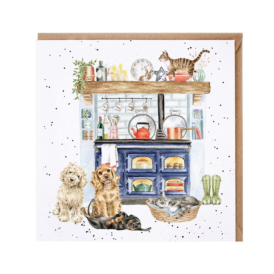 Country Kitchen - Wrendale Designs card