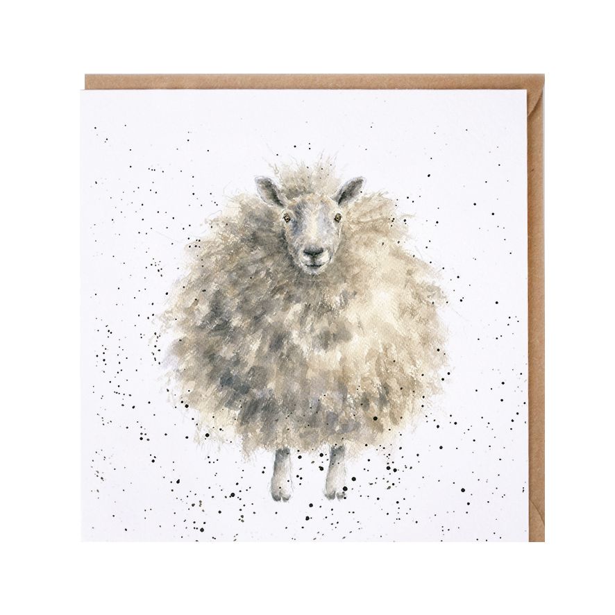 Woolly Jumper, sheep - Wrendale Designs card