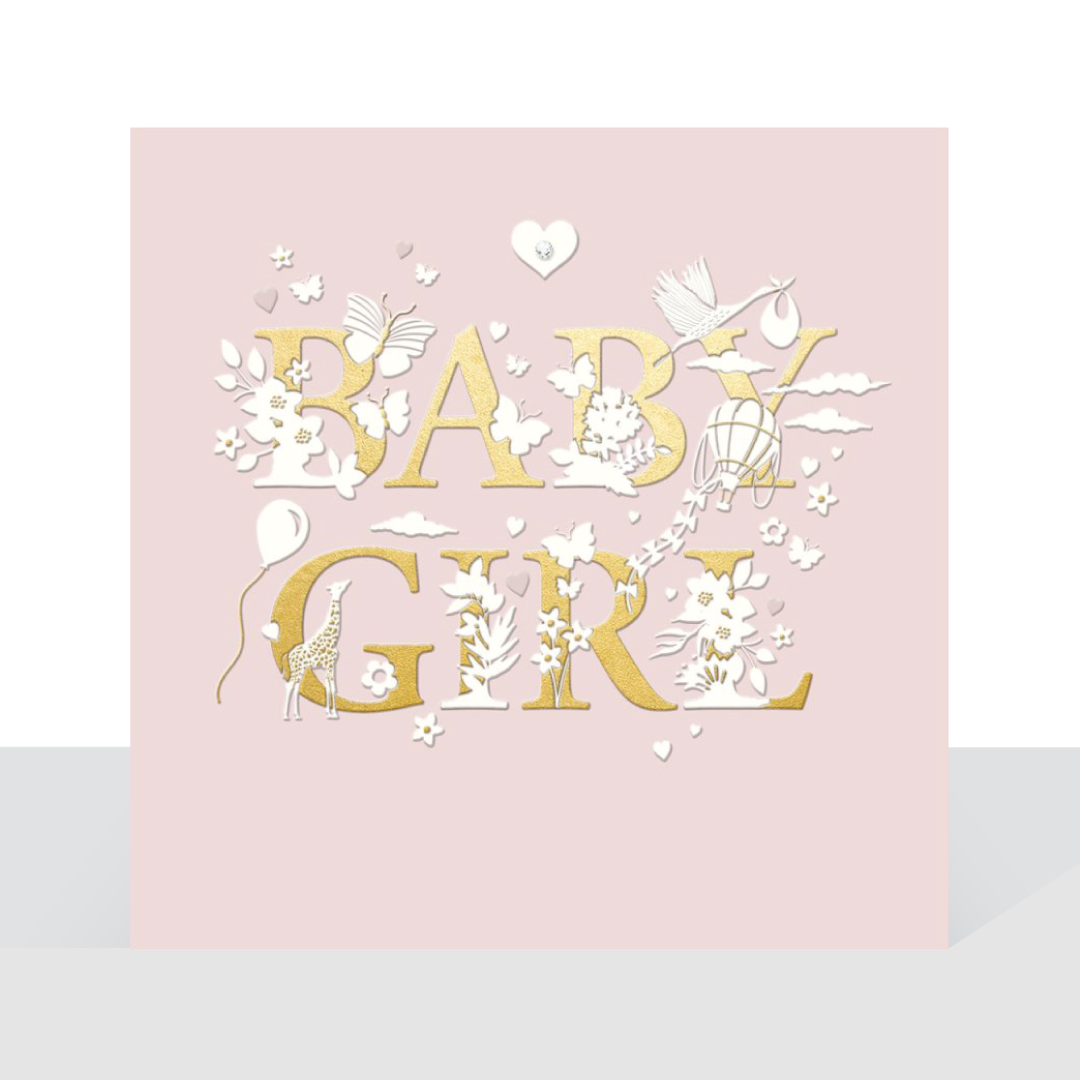 Baby girl - Woodmansterne card