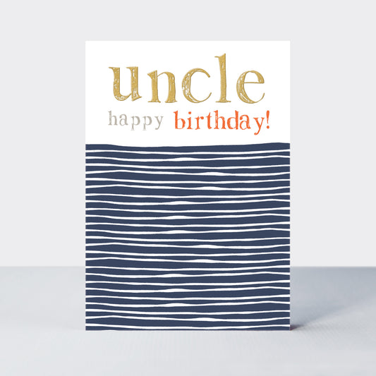 Uncle, Happy Birthday - Rachel Ellen Ebb & Flow card